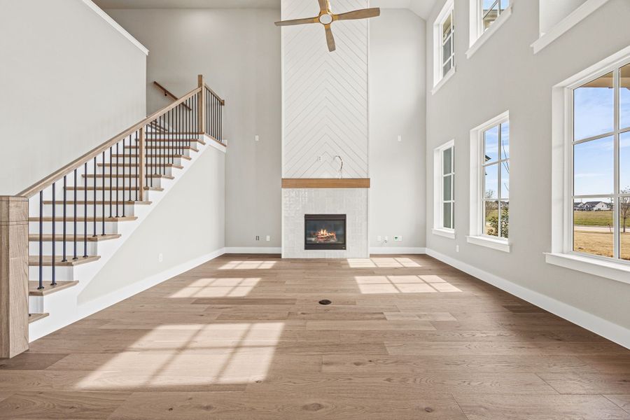 Spacious, unfurnished interior of a new home in Fields, Frisco (Image 23). Spacious, unfurnished interior of a new home in Fields, Frisco (Image 23).