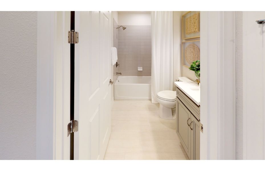 Representative furnished interior of a home built from the Mystique Grand by Pulte Homes in Tohoqua Reserve, Kissimmee (Image 14). Representative furnished interior of a home built from the Mystique Grand by Pulte Homes in Tohoqua Reserve, Kissimmee (Image 14).