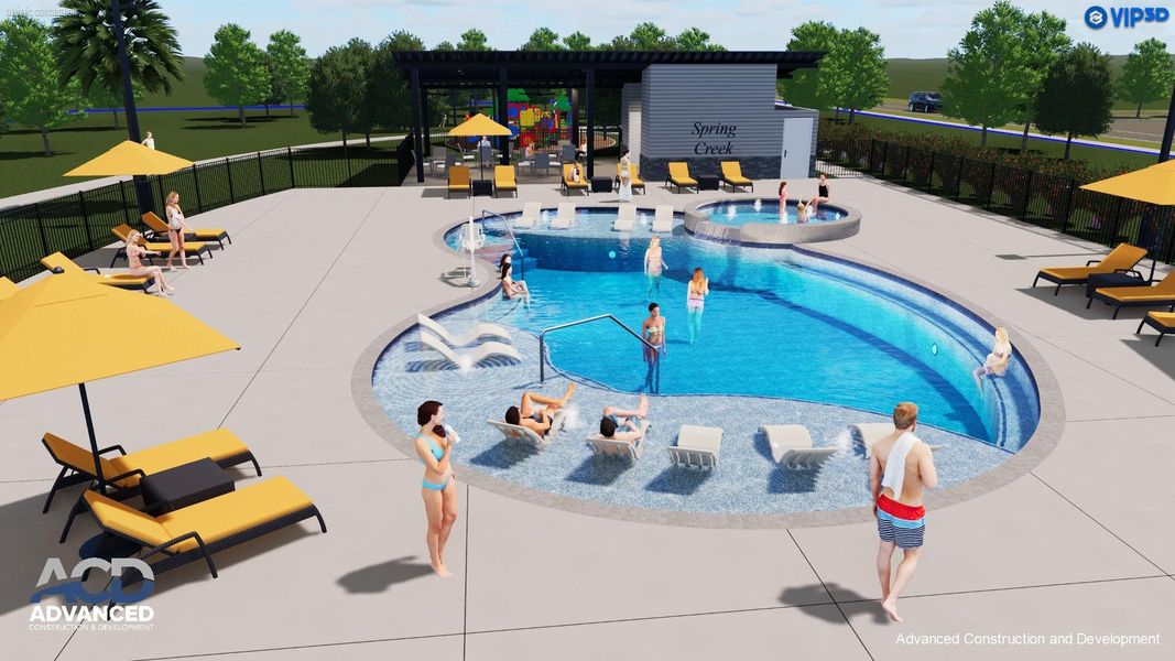 The sparkling resort-style pool, ample lounge seating, and shaded areas for relaxation, this space is perfect for unwinding or socializing with neighbors. The sparkling resort-style pool, ample lounge seating, and shaded areas for relaxation, this space is perfect for unwinding or socializing with neighbors.