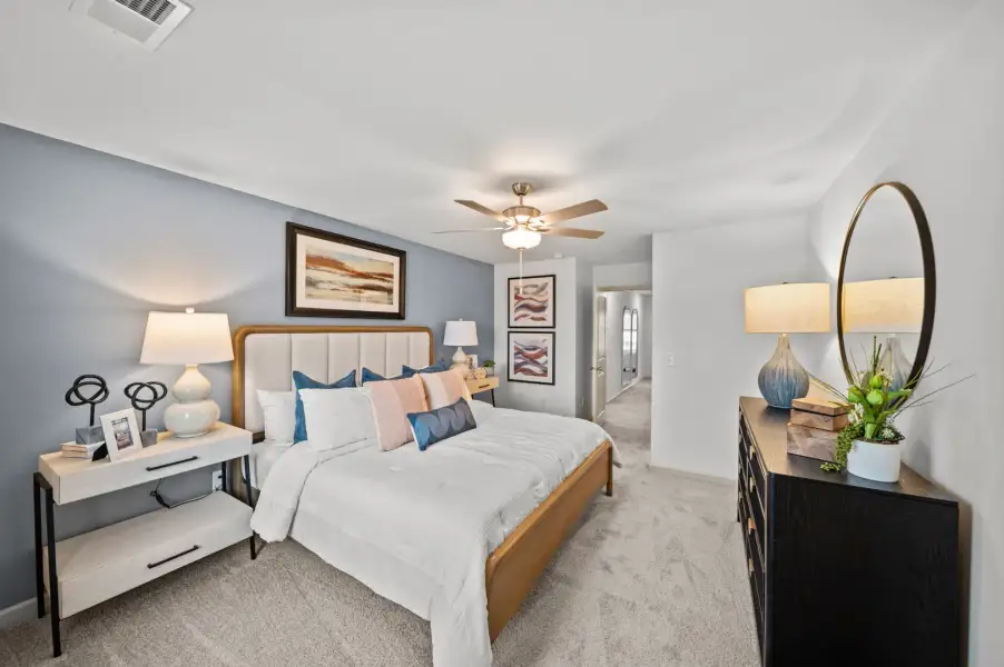 Furnished interior view inside a new home in Champions Village at Cherry Hill, Pendleton (Image 44).