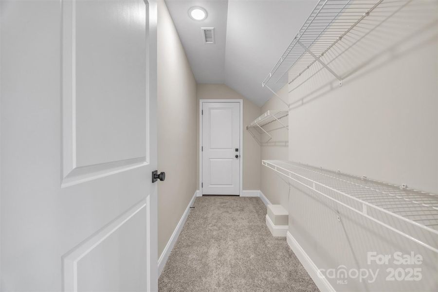 Upstairs Closet Space Upstairs Closet Space