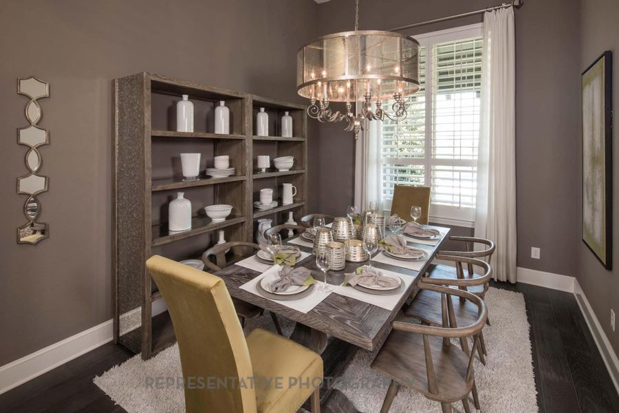 Furnished interior view inside a new home in Briarley, Montgomery (Image 15).