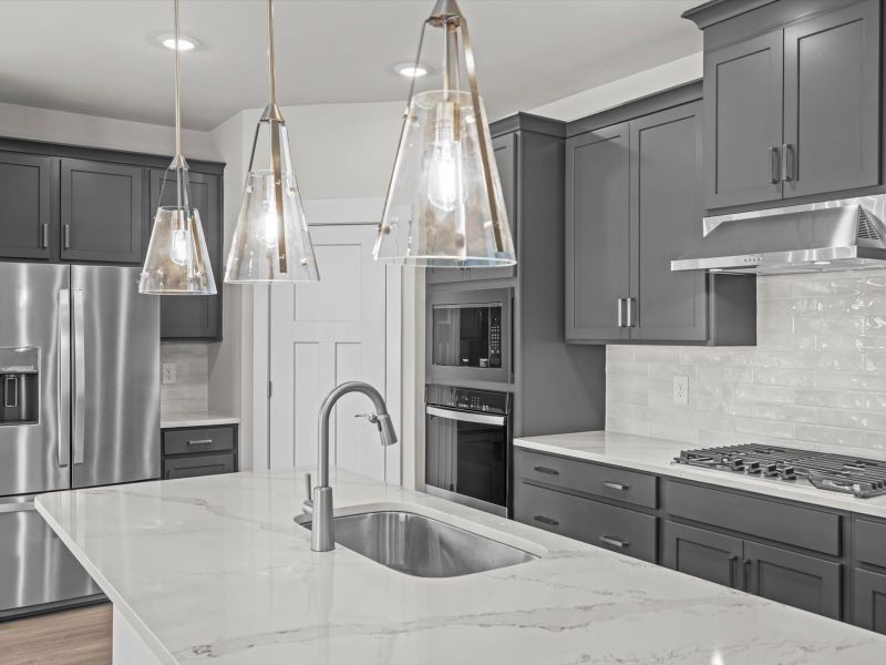 Furnished interior view inside a new home in Cedar Shoals - Signature Collection, Piedmont (Image 5). Furnished interior view inside a new home in Cedar Shoals - Signature Collection, Piedmont (Image 5).