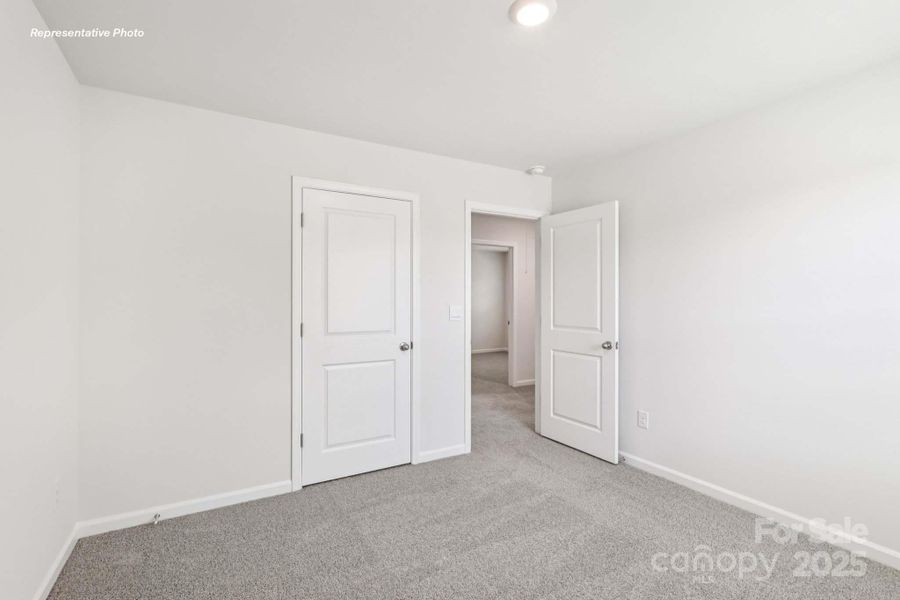 Spacious, unfurnished interior of a new home in Stanton, Richburg (Image 32).