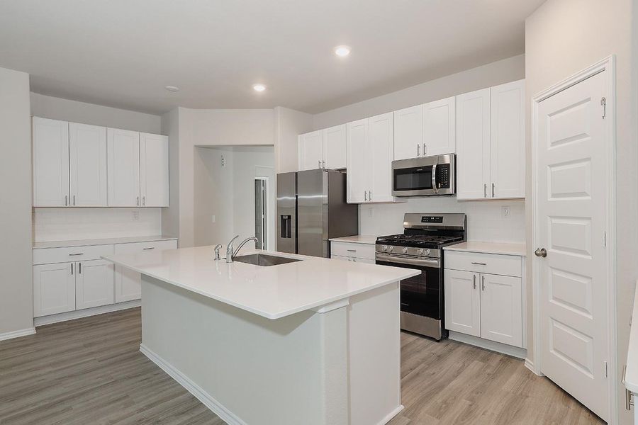 Furnished interior view inside a new home in , Magnolia (Image 5).