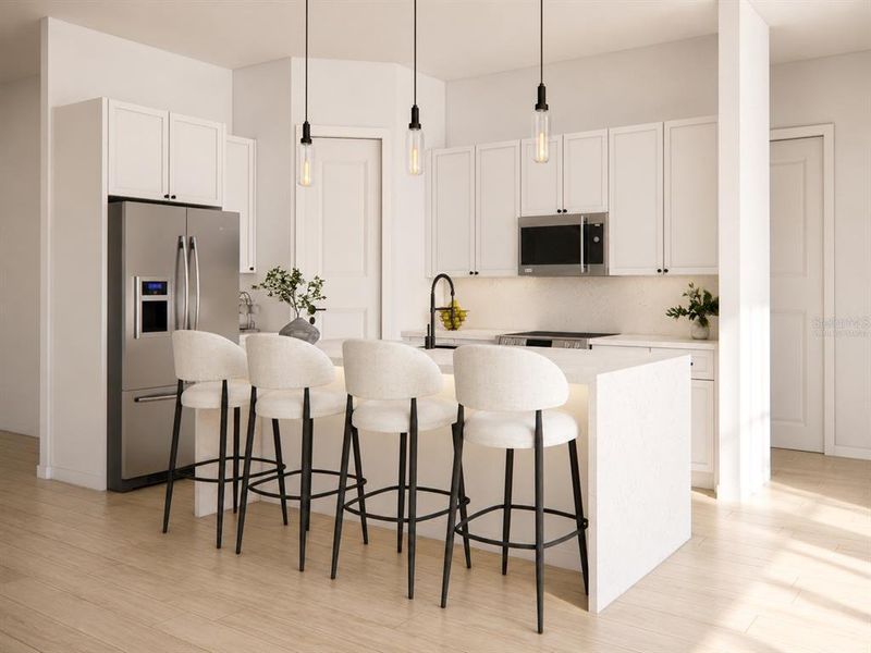 Furnished interior view inside a new home in , Ocala (Image 5).