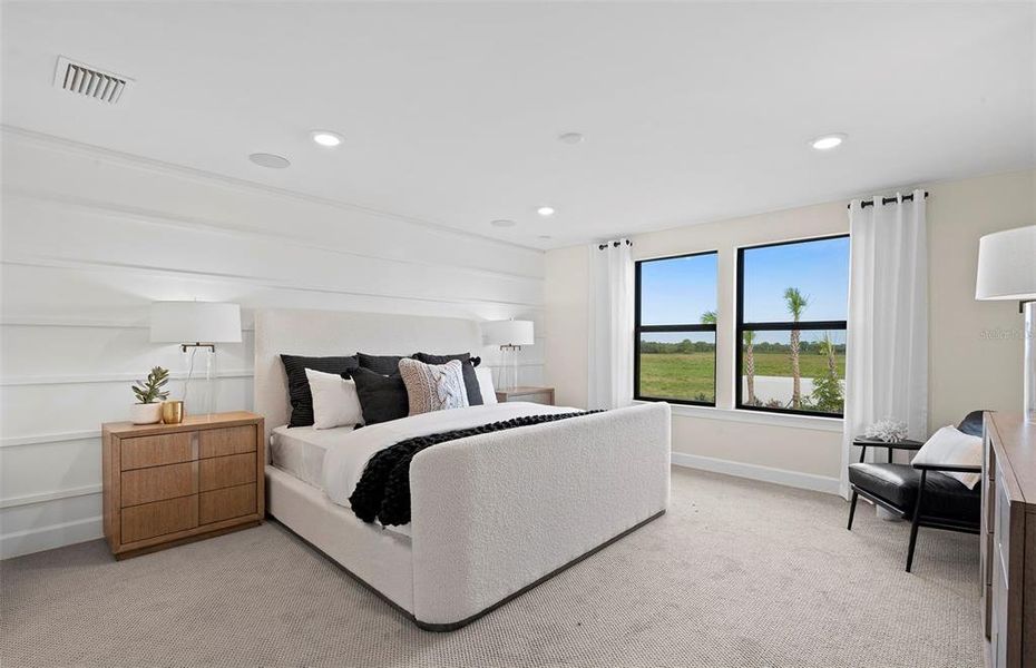 Furnished interior view inside a new home in Talon Preserve on Palmer Ranch, Nokomis (Image 19).