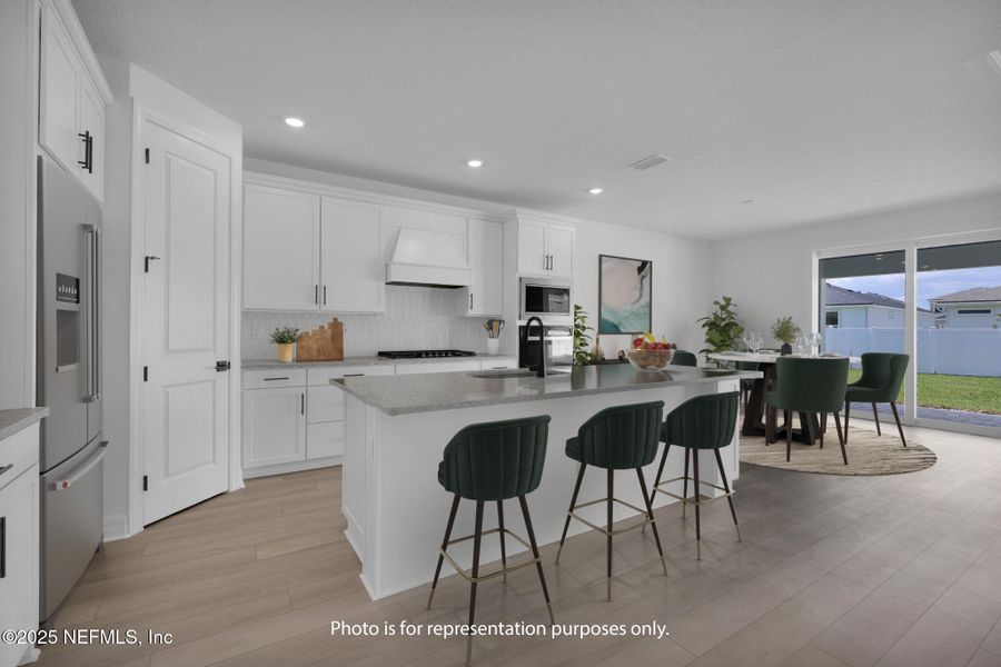Furnished interior view inside a new home in The Preserve at Bannon Lakes, St. Augustine (Image 5). Furnished interior view inside a new home in The Preserve at Bannon Lakes, St. Augustine (Image 5).