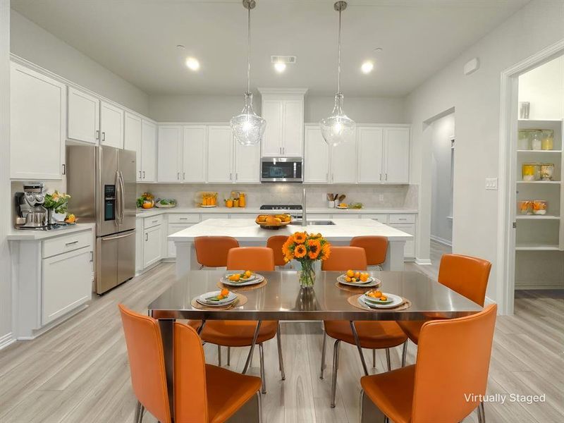 Furnished interior view inside a new home in , Frisco (Image 12). Furnished interior view inside a new home in , Frisco (Image 12).