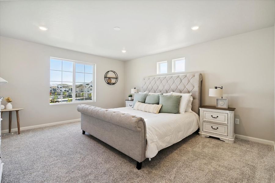 Furnished interior view inside a new home in Bradley Heights, Colorado Springs (Image 14).
