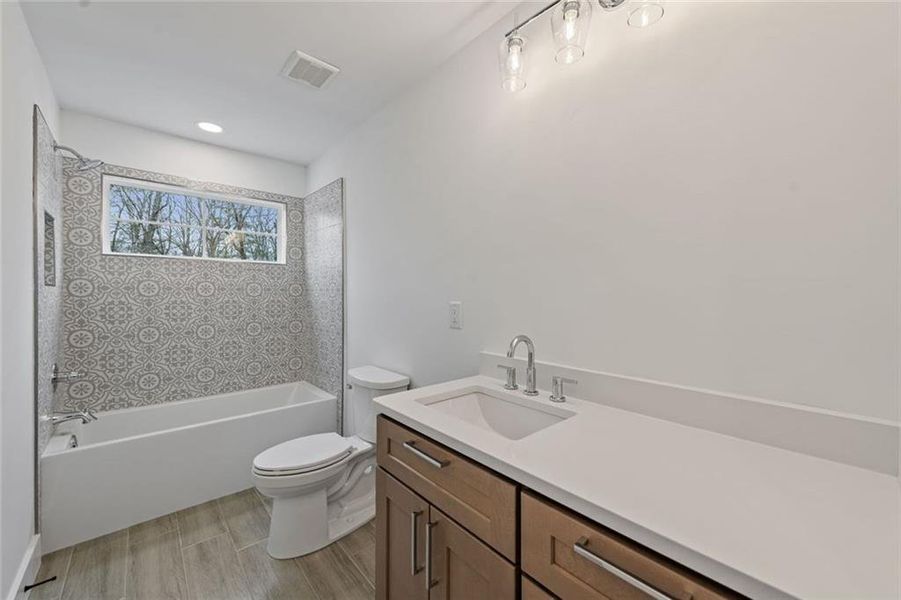 Furnished interior view inside a new home in , Morganton (Image 14).
