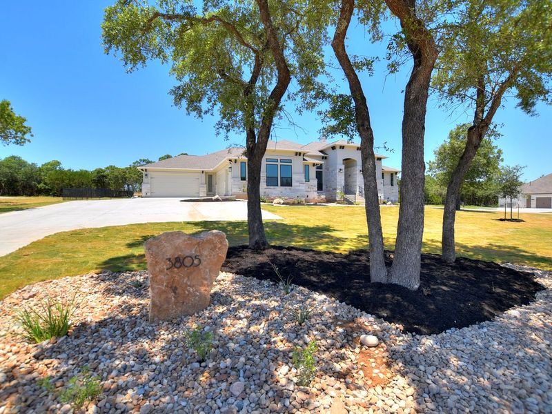 Outdoor and nature views near homes built from the Avalon by Giddens Homes in Scofield Farms Estates, Georgetown (Image 224).