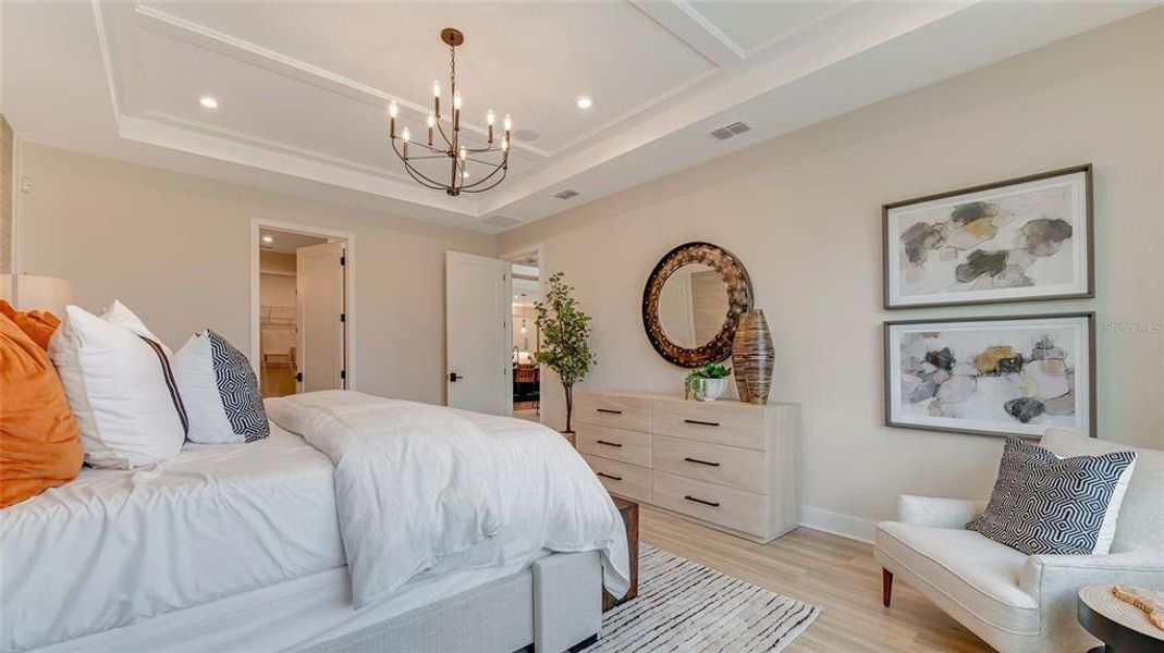 Furnished interior view inside a new home in Cresswind DeLand, Deland (Image 21).