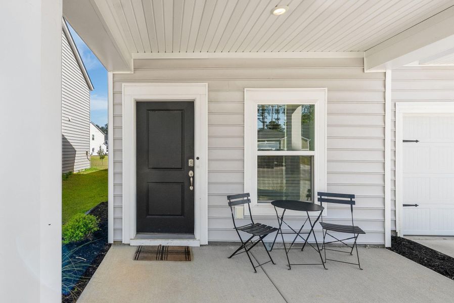 Exterior details and patio area of a home in Cypress Preserve, Moncks Corner (Image 3).
