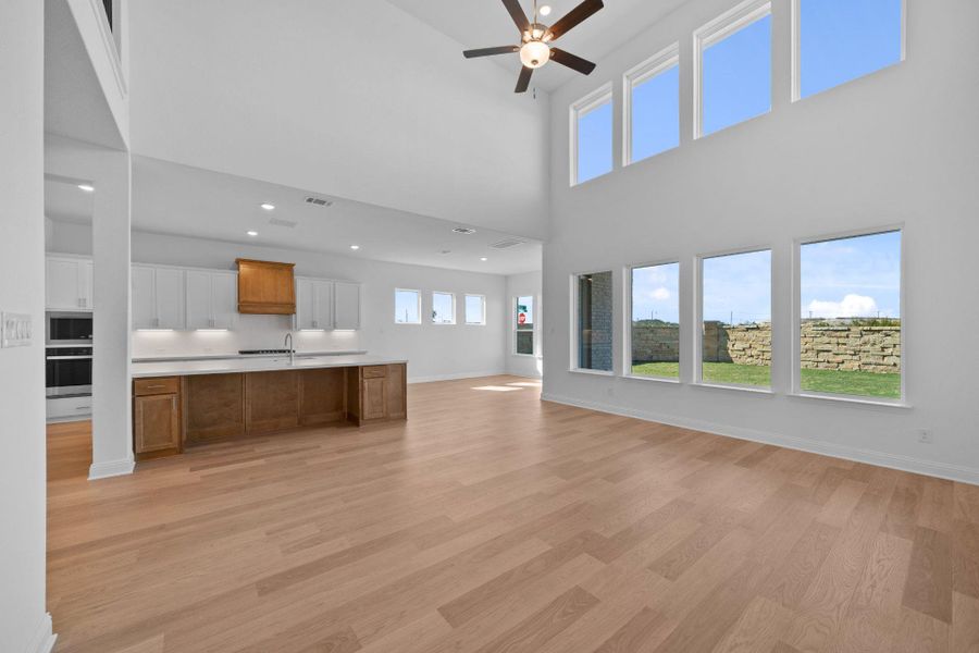 From Family Room to Open Concept Kitchen