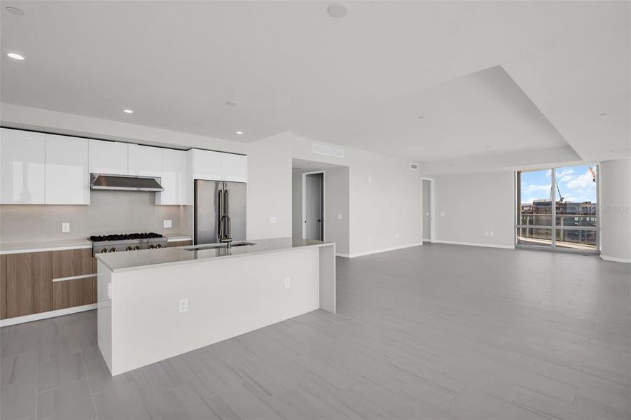 Furnished interior view inside a new home in , St. Petersburg (Image 5).