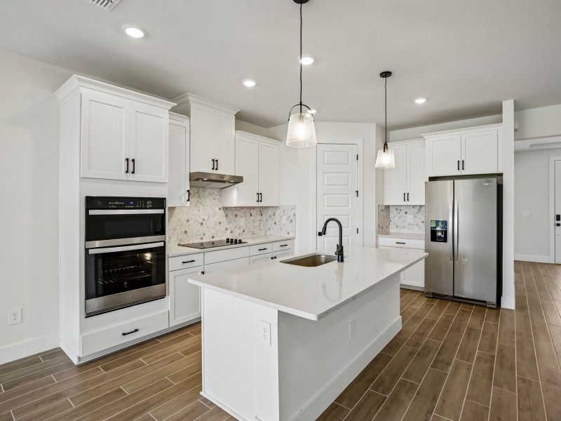 Furnished interior view inside a new home in Magnolia Bay - Reserve Series, Nokomis (Image 6).