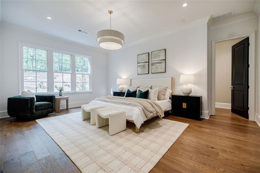 Furnished interior view inside a new home in , Canton (Image 14).