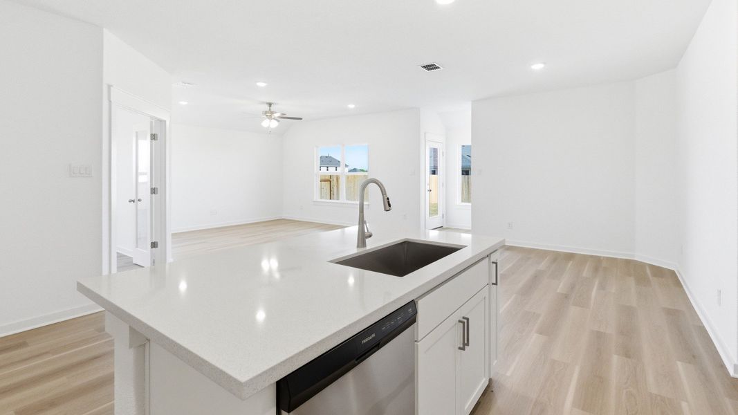 Furnished interior view inside a new home in Infinity Square, Kyle (Image 10).