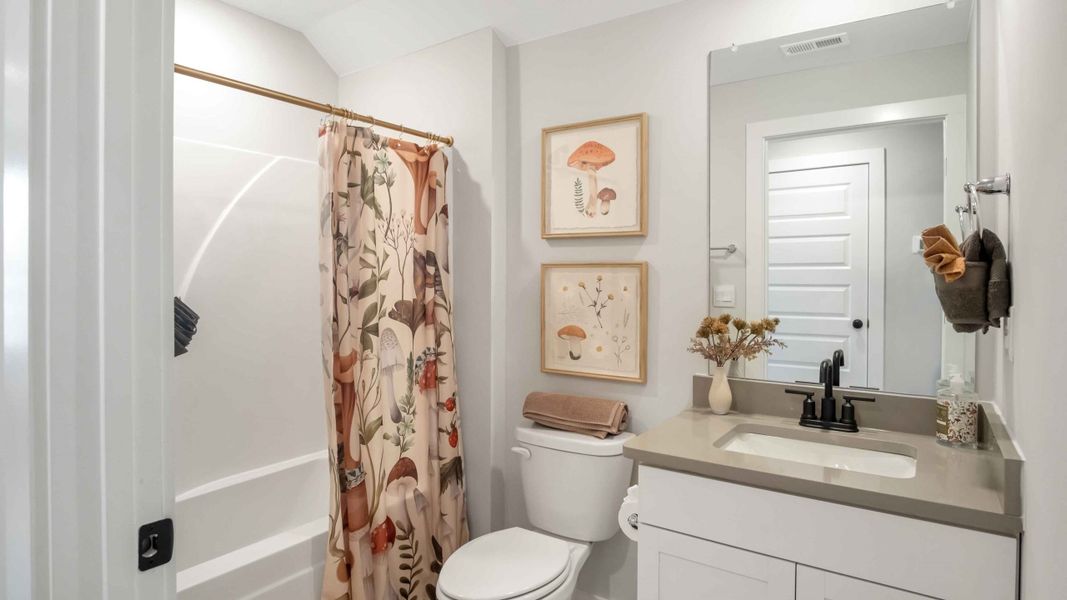 Furnished interior view inside a new home in Nexus South, Gallatin (Image 28).