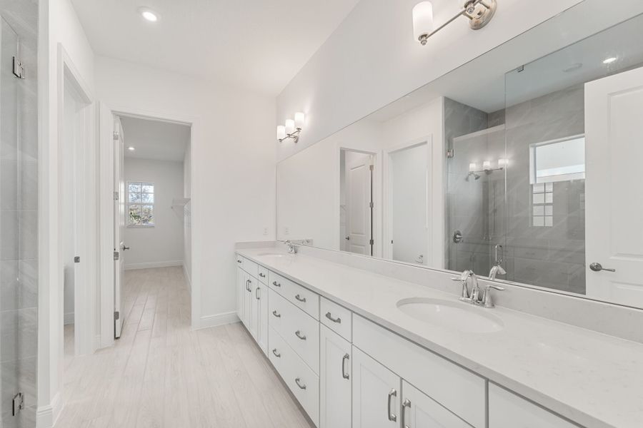 Representative furnished interior of a home built from the Zinnia by Mattamy Homes in Newfield - Rosette Park, Palm City (Image 5).