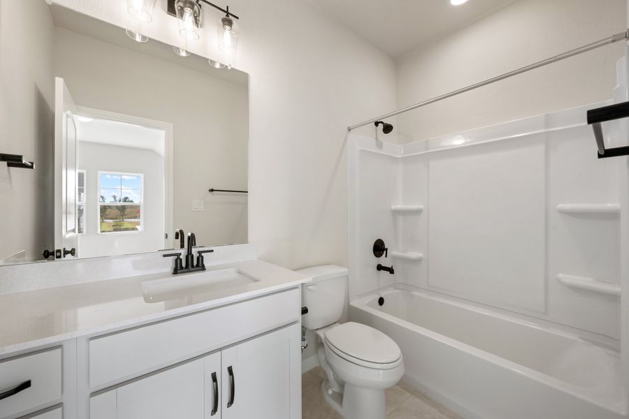 Representative furnished interior of a home built from the Granbury by Ashton Woods in Berry Creek Highlands, Georgetown (Image 37). Representative furnished interior of a home built from the Granbury by Ashton Woods in Berry Creek Highlands, Georgetown (Image 37).