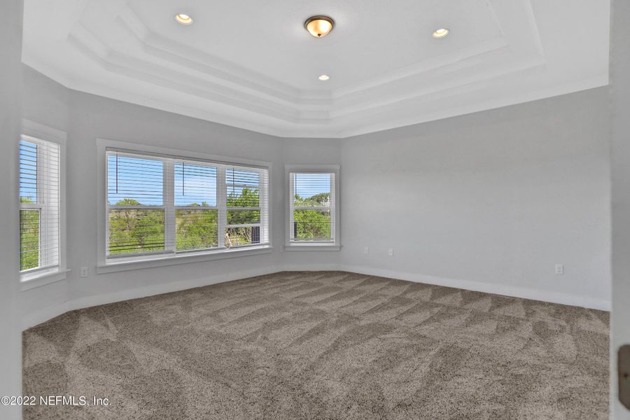 Spacious, unfurnished interior of a new home in TrailMark, St. Augustine (Image 36).