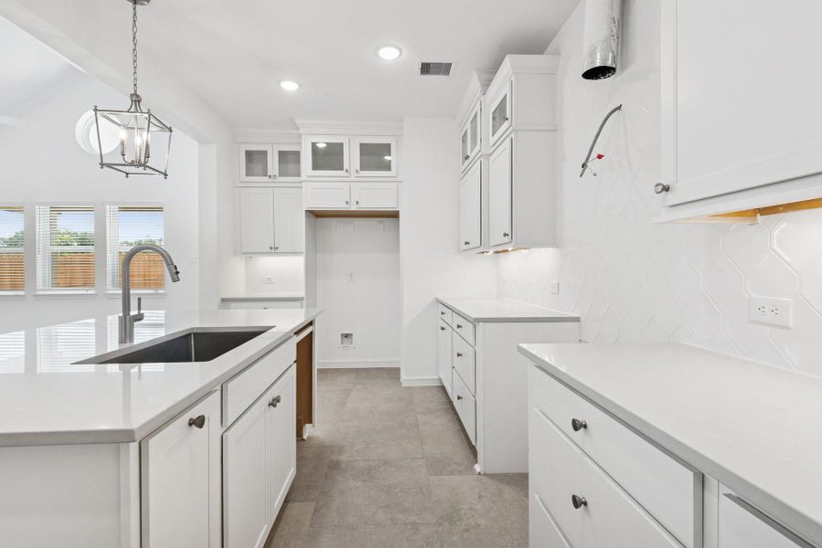 Furnished interior view inside a new home in Harvest Pointe, Needville (Image 7). Furnished interior view inside a new home in Harvest Pointe, Needville (Image 7).