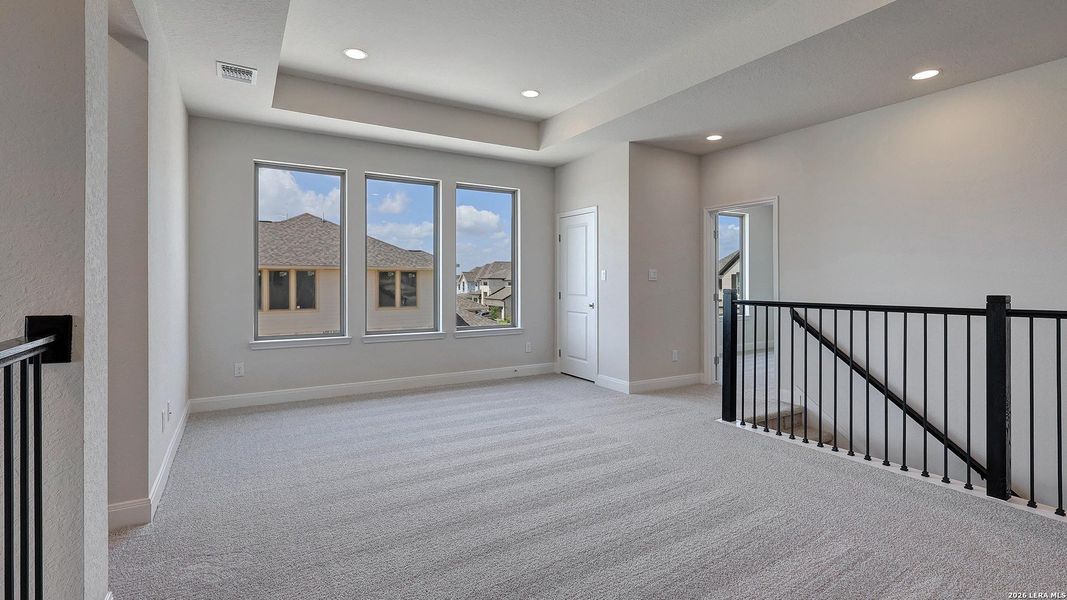Spacious, unfurnished interior of a new home in Kallison Ranch, San Antonio (Image 21). Spacious, unfurnished interior of a new home in Kallison Ranch, San Antonio (Image 21).