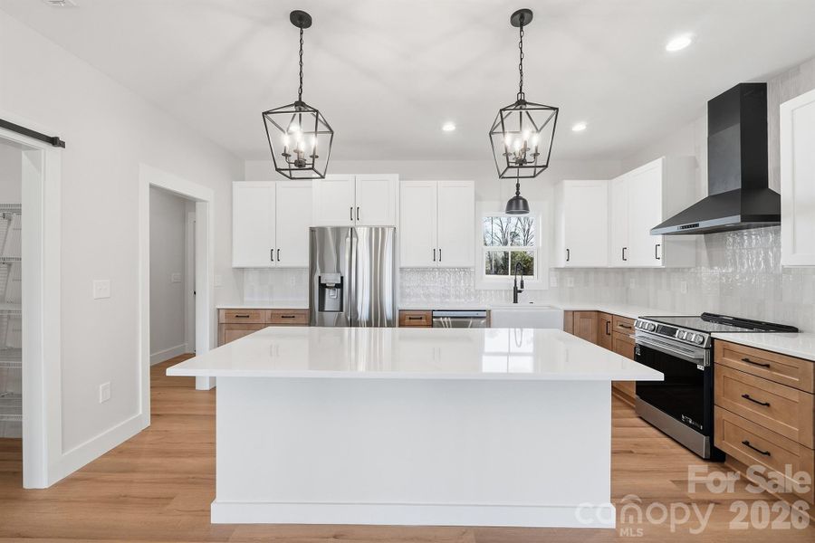 Furnished interior view inside a new home in , Crouse (Image 13).