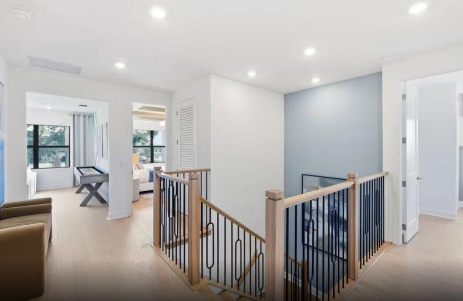 Upstairs