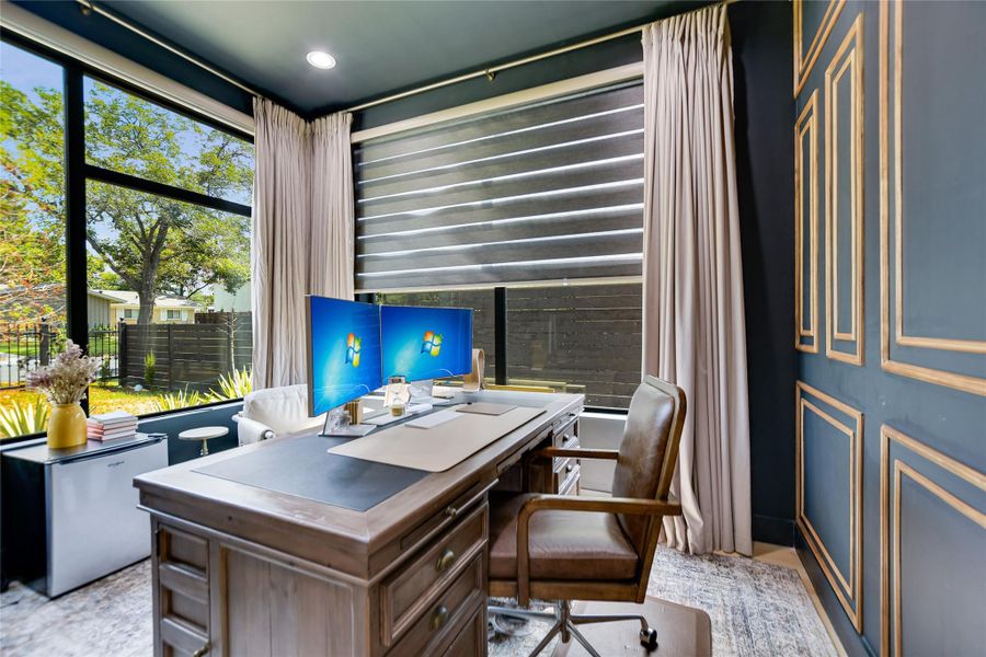 Furnished interior view inside a new home in , Austin (Image 23).