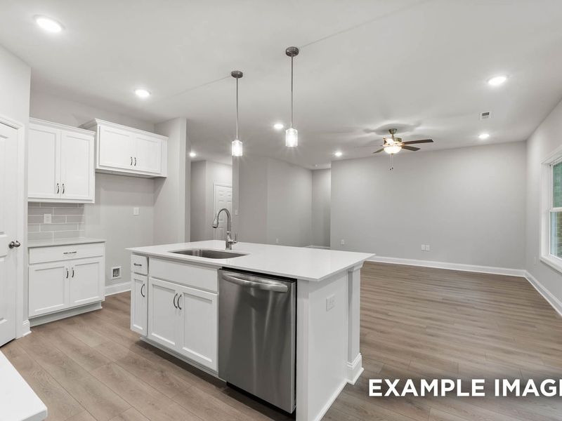 Furnished interior view inside a new home in Bailey Park, Fayetteville (Image 8).