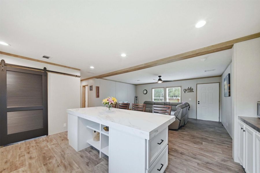 Furnished interior view inside a new home in , Somerville (Image 10).