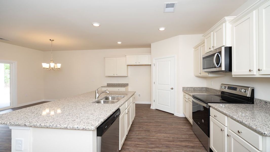 Representative furnished interior of a home built from the CALI by D.R. Horton in The Reserve at Wild Horse, Conway (Image 5).