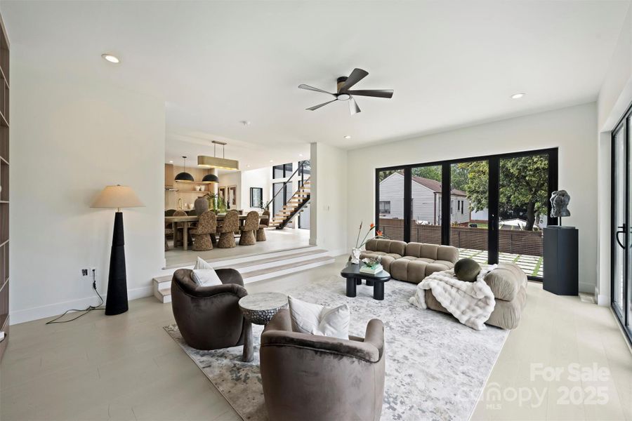 Furnished interior view inside a new home in , Charlotte (Image 15).