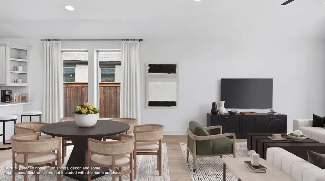 Furnished interior view inside a new home in Meraki, Forney (Image 7).