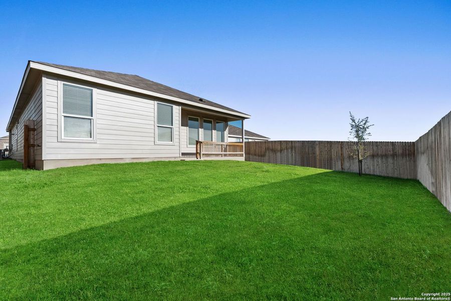 Exterior details and patio area of a home in , New Braunfels (Image 2). Exterior details and patio area of a home in , New Braunfels (Image 2).