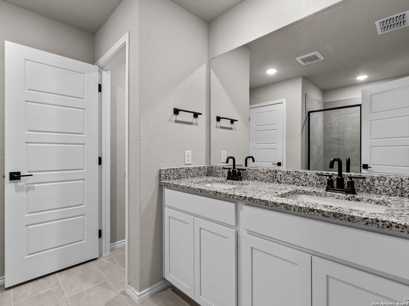 Furnished interior view inside a new home in Royal Crest, San Antonio (Image 9).
