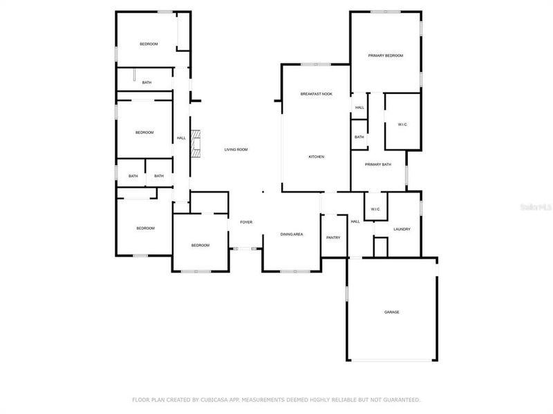 2D floor plan layout of this home in , Auburndale, FL (Image 3).