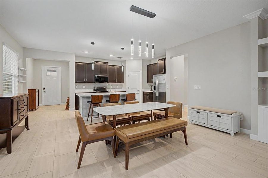 Furnished interior view inside a new home in , San Antonio (Image 39).