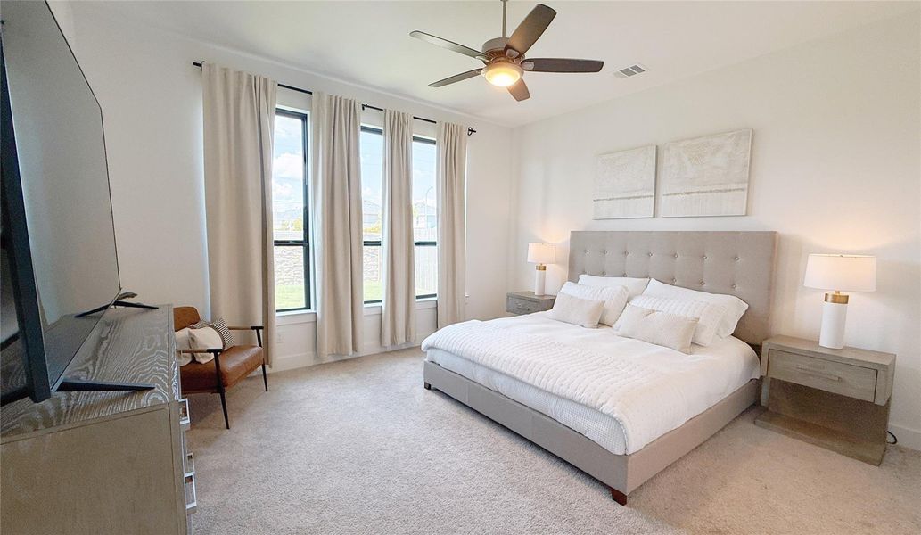 Furnished interior view inside a new home in , Fulshear (Image 24).