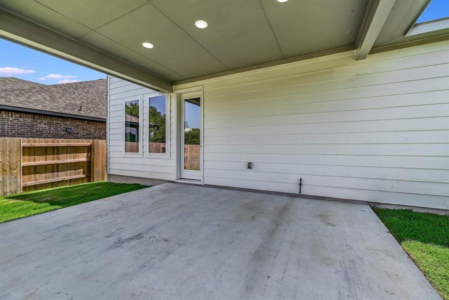 Covered Patio