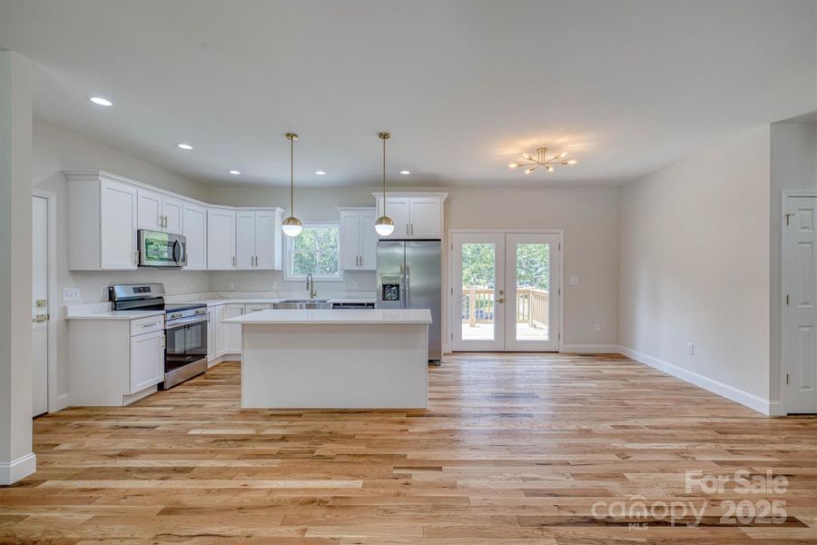 Furnished interior view inside a new home in , Morganton (Image 3).