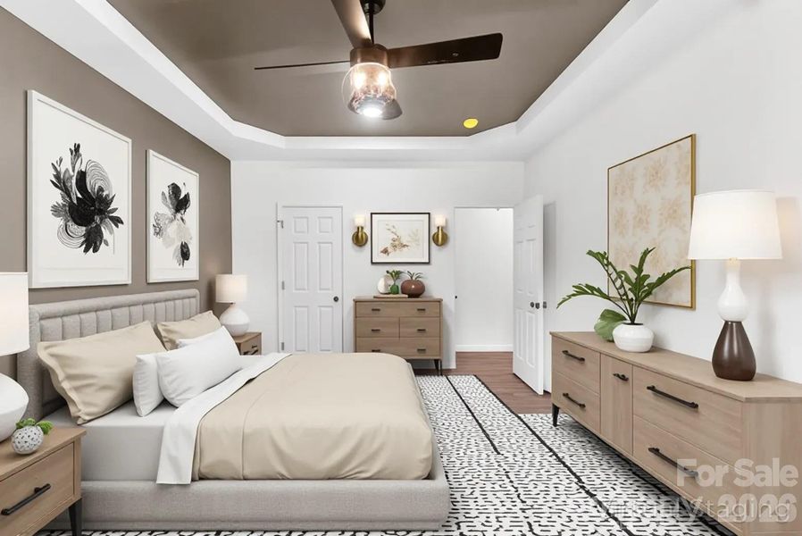 Furnished interior view inside a new home in , Shelby (Image 12).