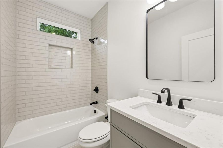 Furnished interior view inside a new home in , Decatur (Image 13).