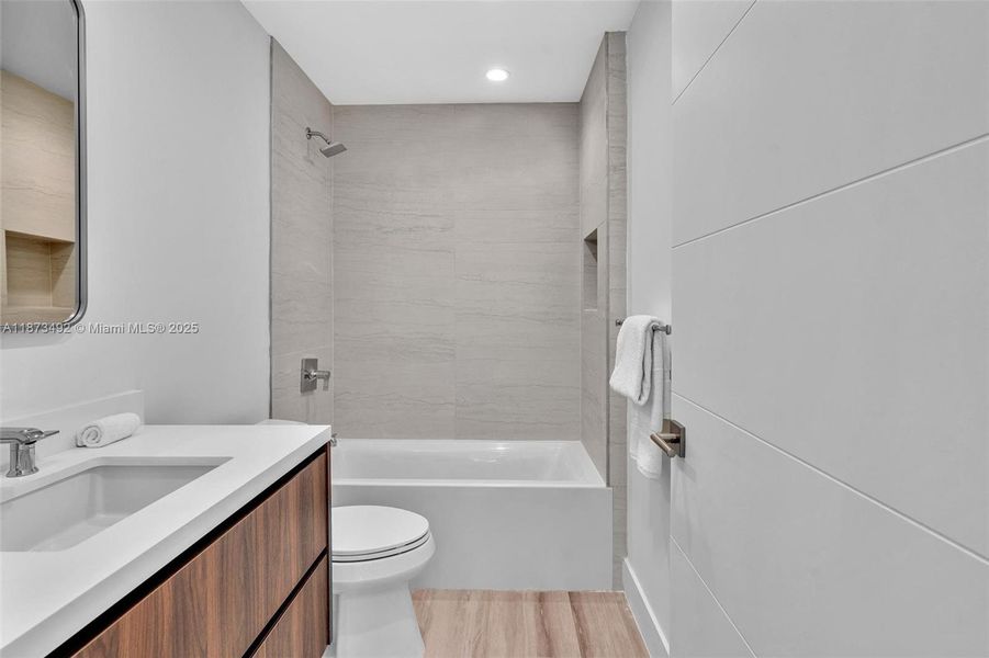 Furnished interior view inside a new home in , Miami (Image 35). Furnished interior view inside a new home in , Miami (Image 35).