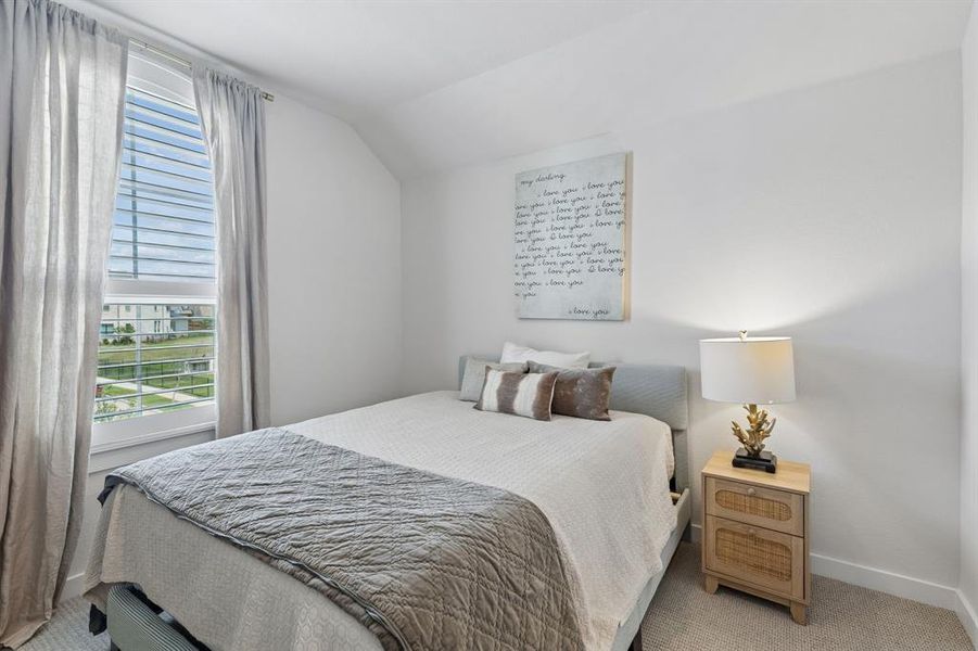 Furnished interior view inside a new home in Walsh: Artisan Series - 50' lots, Aledo (Image 28).
