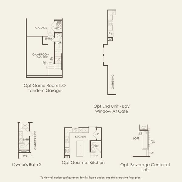 2D floor plan layout for the Teravista by John Wieland in Skyline, Nashville, TN (Image 23).