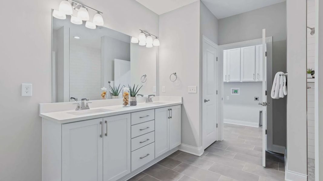 Representative furnished interior of a home built from the Torino by Epcon Communities in The Courtyards at Franklin Road, Murfreesboro (Image 42).